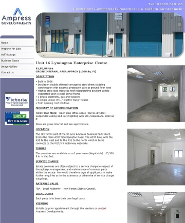 View property developers Ampress Developments business site