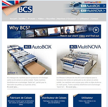 Multi language websites for British engineering company